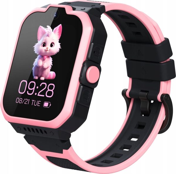 ZTE Smartwatch dla dzieci ZTE Kids Watch K1 PRO LTE (różowy).