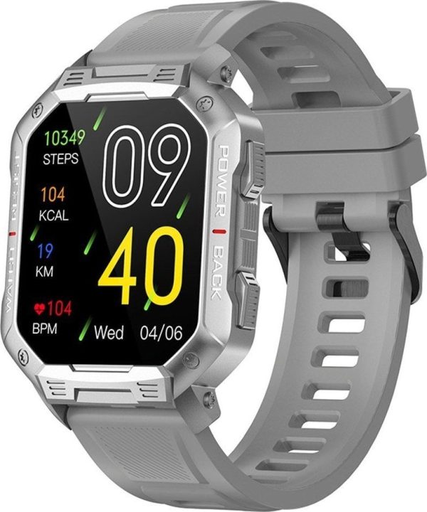 Smartwatch Kumi U3 Pro Szary (KU-U3P/SR).