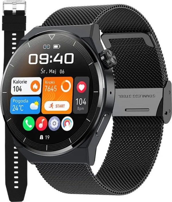 Smartwatch Enter SAT.14.144.534-SET Czarny.