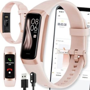 Smartband Active Band SMARTWATCH WATCH ZEGAREK ZŁOTY C60 Opaska FIT SMARTBAND Pulsometr iOS ANDROID AMOLED PULS.