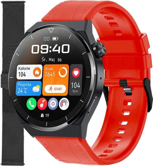 Smartwatch Enter SAT.14.235.144-SET Czerwony.