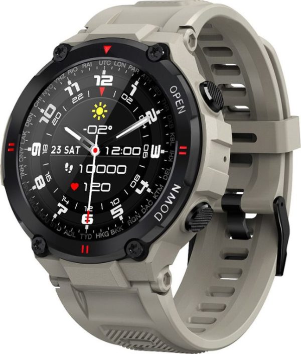 Smartwatch Rubicon RNCE73 Szary (RNCE73SIBX01AX).