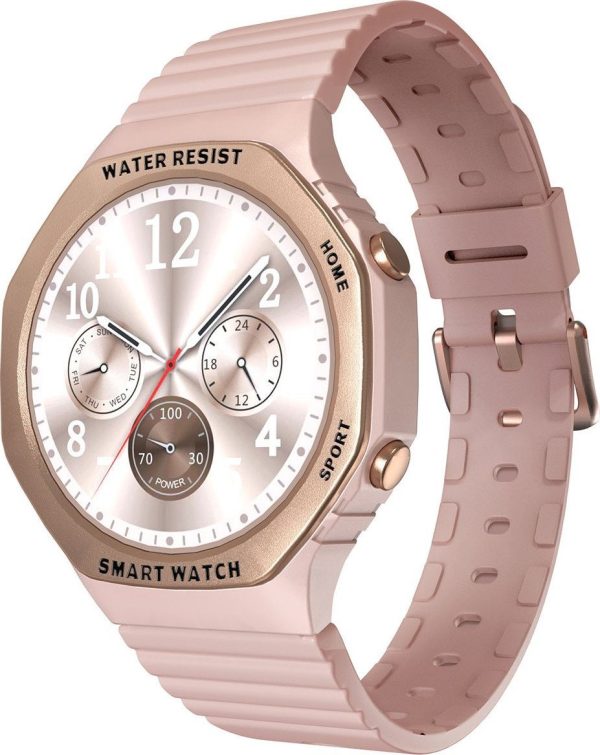 Smartwatch Hagen HC77.110.539 Różowy.