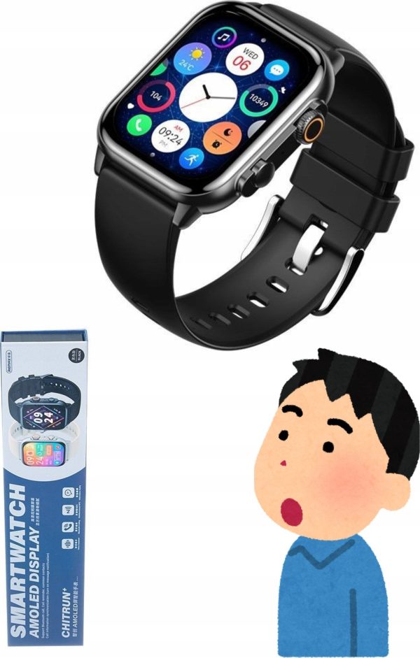 Smartwatch Remax SMARTWATCH REMAX WATCH11 CITRUN SERIES BLACK.