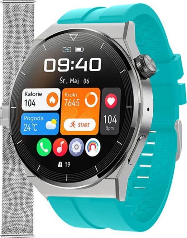 Smartwatch Enter SAT.111.5316.1411-SET Niebieski.