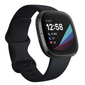 Second Life - Zegarek smartwatch Fitbit Sense black - Stan Dobry.