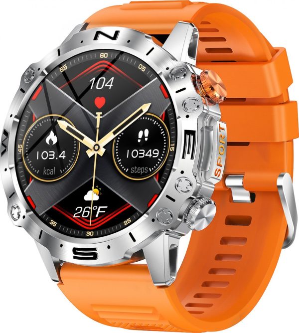 Smartwatch Hagen HC89.111.538 Pomarańczowy.