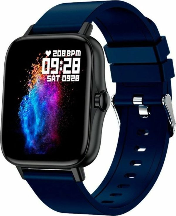 Smartwatch DCU Tecnologic Modern Granatowy Czarny (S0451849).