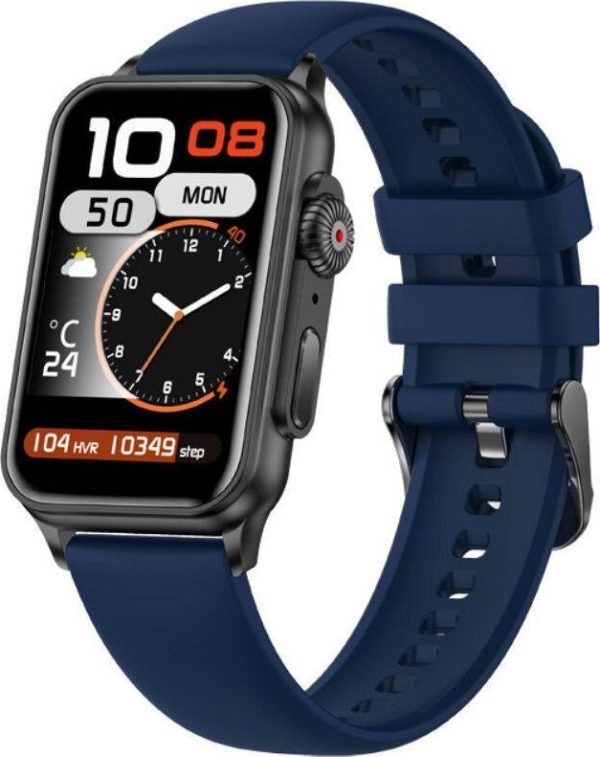 Smartwatch Rubicon RNCF06 Granatowy.