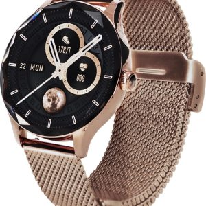 Smartwatch Garett Viva Różowe złoto (VIVA_GLD_STL).
