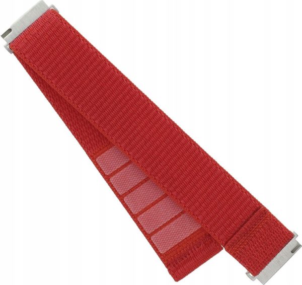 Fixed Fixed | Sporty Strap with Quick Release 20mm for Smartwatch | 160-210 mm | Red | Nylon.