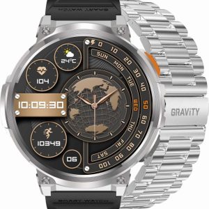 Smartwatch Gravity GT23-2 Czarny (GT23).