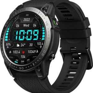 Smartwatch Zeblaze Ares 3 Pro Czarny (Ares 3 Pro Black).