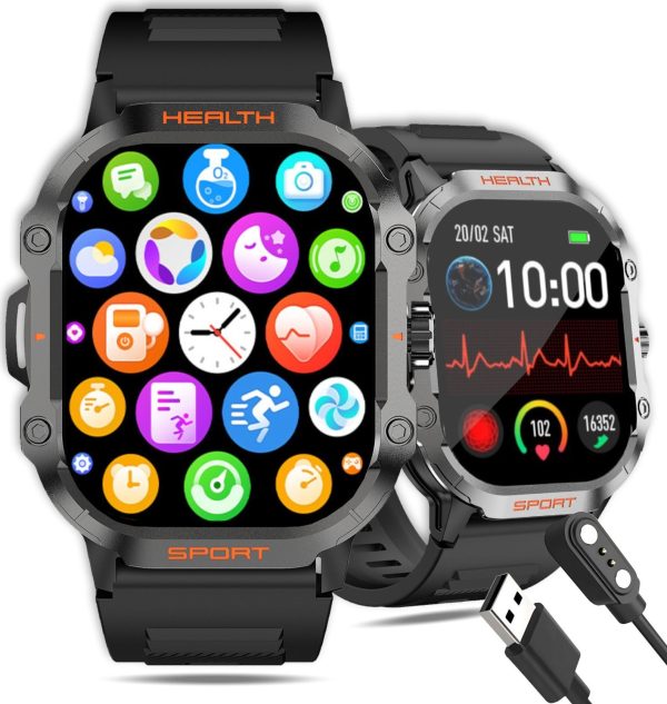 Smartwatch Wenom Smartwatch Zegarek Damski Męski Sportowy smart watch w Języku Polskim.