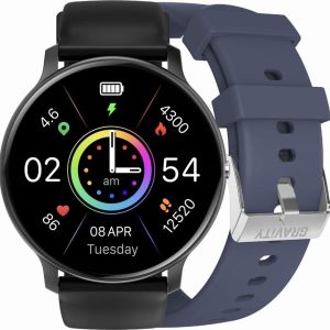 Smartwatch Gravity Zegarek SMARTWATCH - GT1-1 PRO BK/BK/BU.