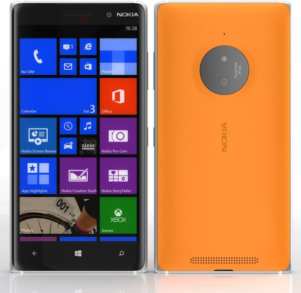 Smartfon Nokia Lumia 830 16 GB Pomarańczowy (Lumia 830 Orange) - 649119