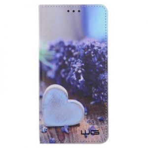 Etui na smartfon WG Flipbook Lavender do Huawei Y6 (2019)