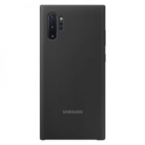 Etui na smartfon SAMSUNG Silicone Cover Galaxy Note 10+ Czarny EF-PN975TBEGWW