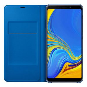 Etui na smartfon SAMSUNG Wallet Cover do Galaxy A9 (2018) Niebieski EF-WA920PLEGWW