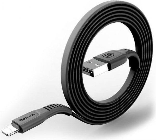 Kabel USB Baseus Kabel Baseus iPhone Lightning - USB 1m 2A tough series czarny.