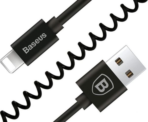 Kabel USB Baseus Baseus oryginalny kabel lightning iPhone Elastic Cable 1.6 m.