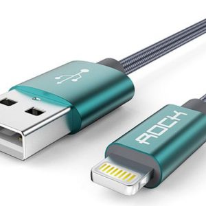 Kabel USB Rock Rock kabel Lightning usb iPhone 180cm Tarnish.