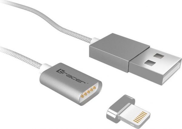 Kabel USB Tracer Kabel magnetyczny USB 2.0 Iphone AM - lightning 1