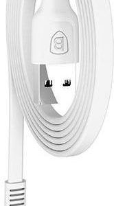Kabel USB Baseus Kabel Baseus iPhone Lightning - USB 1m 2A tough series biały uniwersalny.