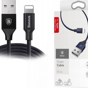 Kabel USB Baseus Kabel Usb Iphone Lightning Baseus 1.5a 3m Smartfon - Czarny.