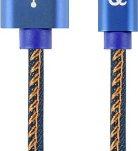Kabel USB Gembird USB 2.0/iPhone lightning 8 pin CC-USB2J-AMLM-2M-BL.
