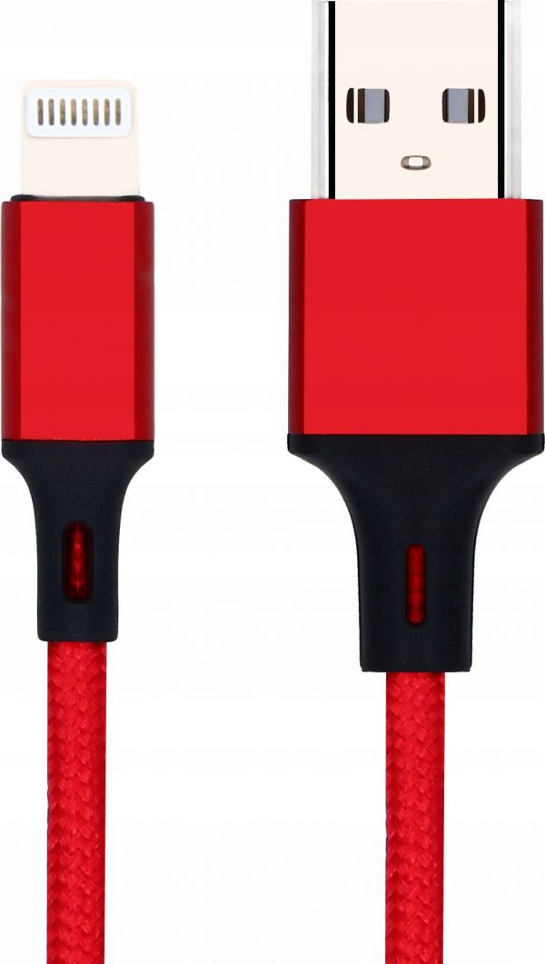 Kabel USB PAWONIK WZMOCNIONY KABEL USB LIGHTNING IPHONE NYLON 2