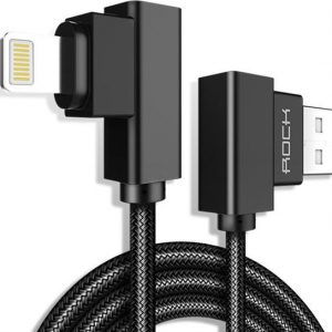 Kabel USB Rock Kabel USB ROCK L-shape Lightning do iPhone 100cm.