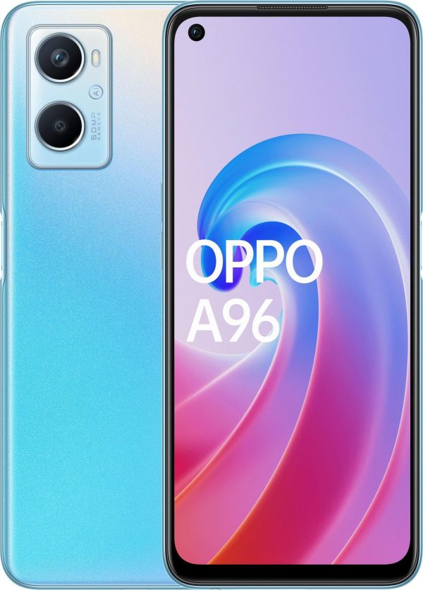 Smartfon Oppo A96 6/128GB Dual SIM Niebieski (CPH2333BL) - 10626359