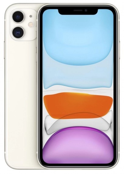 Smartfon Apple iPhone 11 64GB Biały - 709979