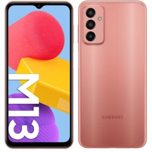 Smartfon Samsung Galaxy M13 64GB Dual SIM pomarańczowy (M135) - 760374