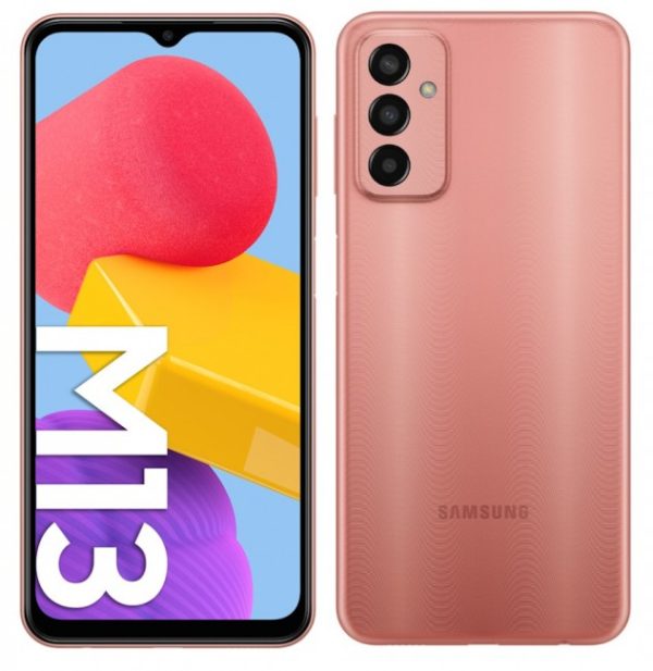 Smartfon Samsung Galaxy M13 64GB Dual SIM pomarańczowy (M135) - 760374