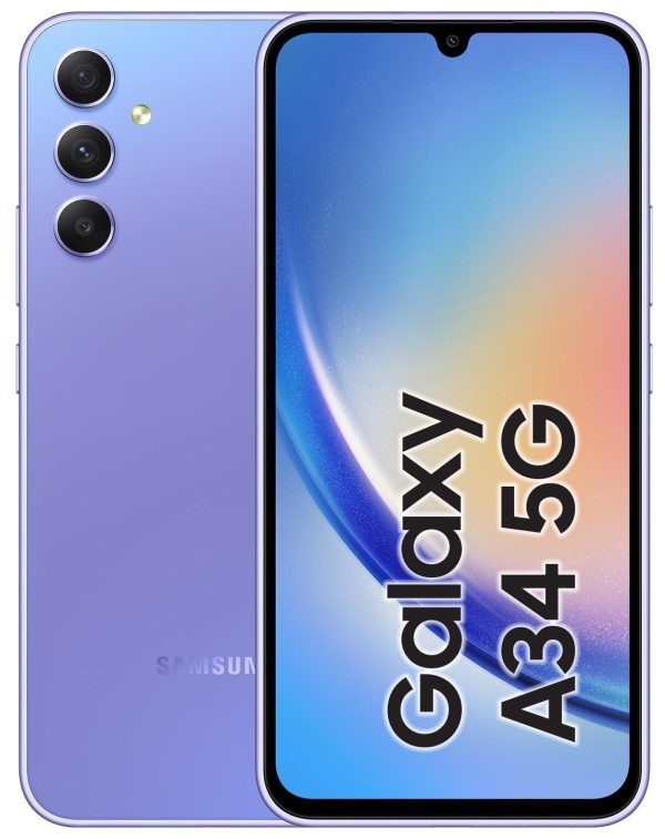 Smartfon Samsung Galaxy A34 128GB 5G Dual SIM fioletowy (A346) - 819014