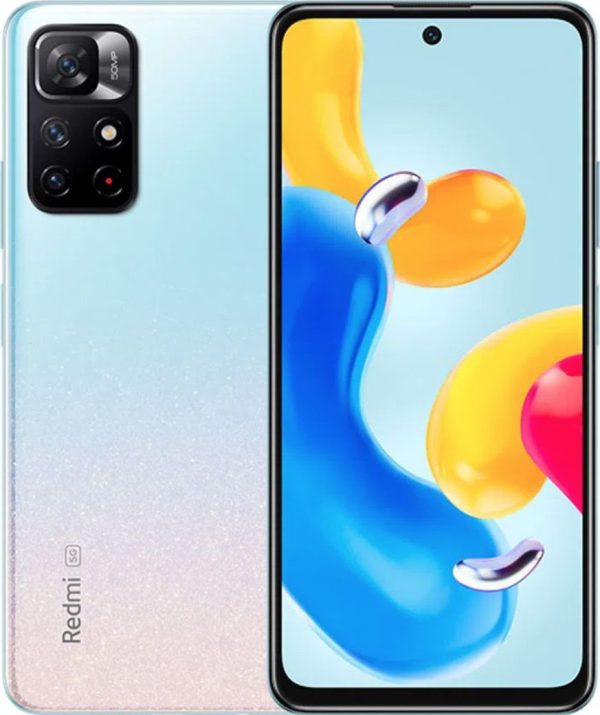 Smartfon Xiaomi Redmi Note 11S 5G 4/128GB Niebiesko-różowy (268013) - 10627320