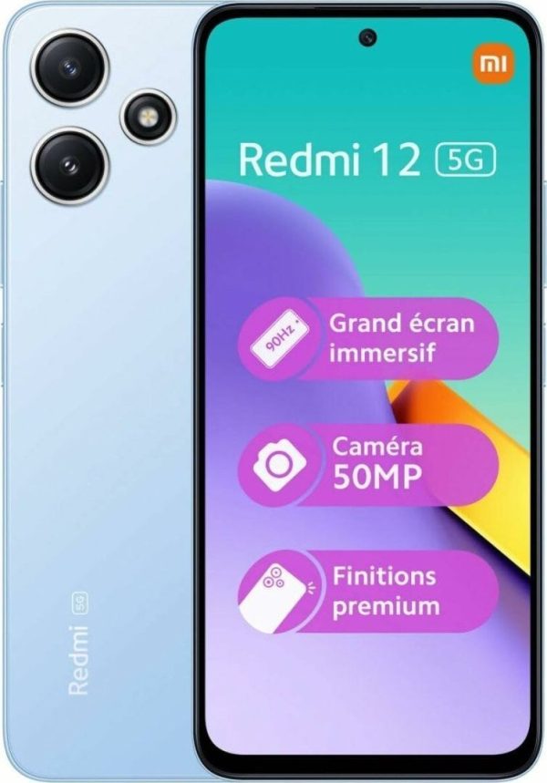 Smartfon Xiaomi Redmi 12 5G 4/128GB Niebieski (48250) - 13127684