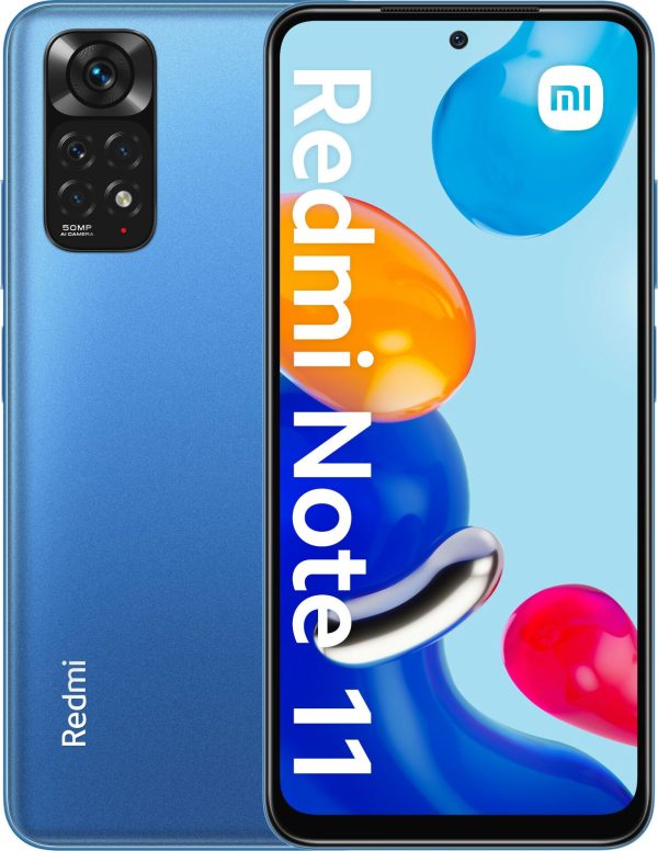 Smartfon Xiaomi Redmi Note 11 4/128GB Niebieski (37801) - 9923708