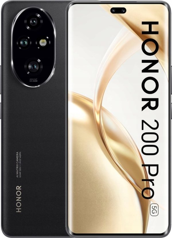 Smartfon Honor 200 Pro 5G 12/512GB Czarny (CLK-NX1) - 13267621
