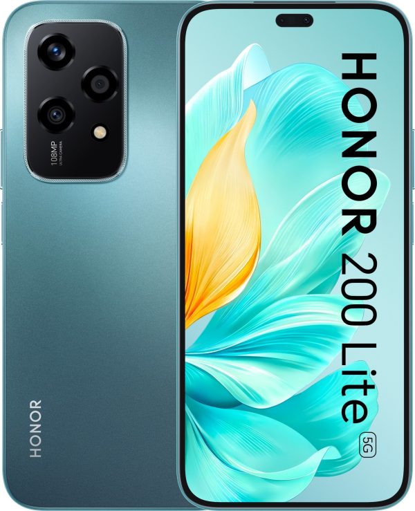 Smartfon Honor 200 Lite 5G 8/256GB Niebieski (TKOHUASZA0152) - 13342074