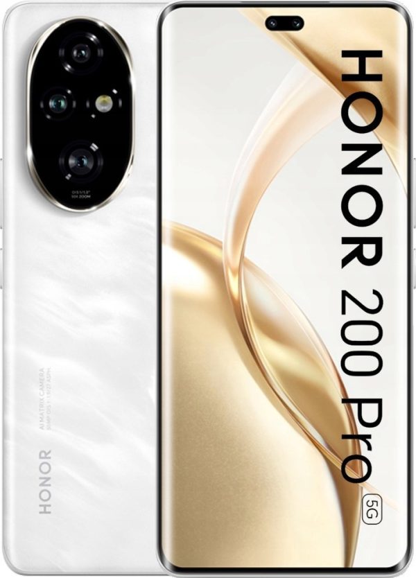 Smartfon Honor 200 Pro 5G 12/512GB Biały (ELP-NX9) - 13267620