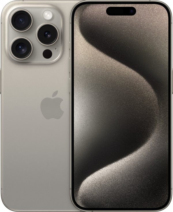 Smartfon Apple iPhone 15 Pro 128GB Natural Titanium (MTUX3) - 13109777