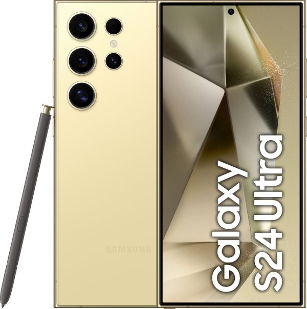 Smartfon Samsung Galaxy S24 Ultra 12/512GB 5G Żółty (SM-S928BZY) - 13167596