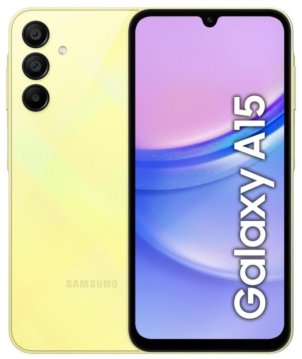 Smartfon Samsung Galaxy A15 5G 4/128GB Żółty (SM-A155BZY) - 13173692