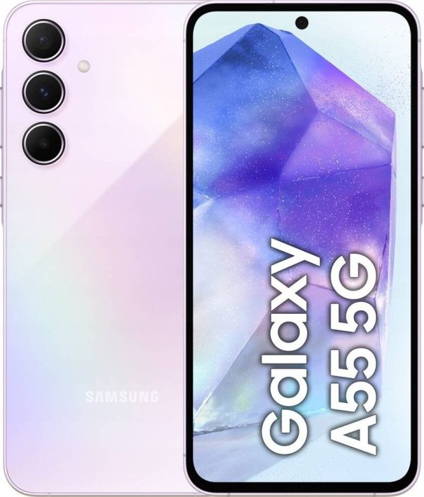 Smartfon Samsung Galaxy A55 5G 8/128GB Fioletowy (SM-A556BLVAEUE) - 13187208