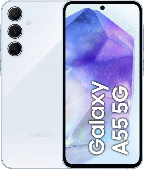 Smartfon Samsung Galaxy A55 5G 8/256GB Niebieski (SM-A556B/DS) - 13187602