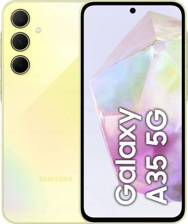 Smartfon Samsung Galaxy A35 5G 6/128GB Żółty (SM-A356BZYBEUE) - 13203390