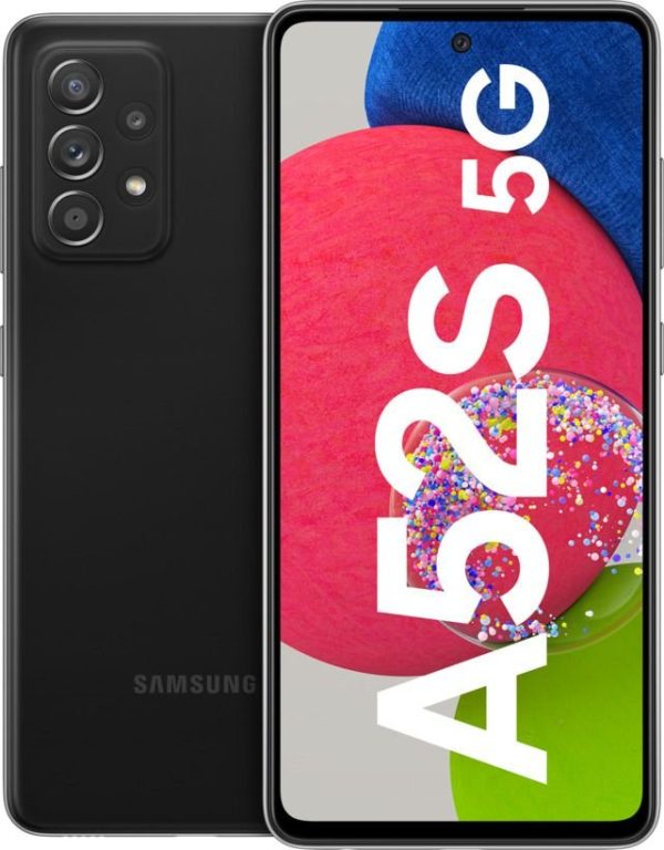 Smartfon Samsung Galaxy A52s 5G 6/128GB Czarny (SM-A528BZK) - 5949087